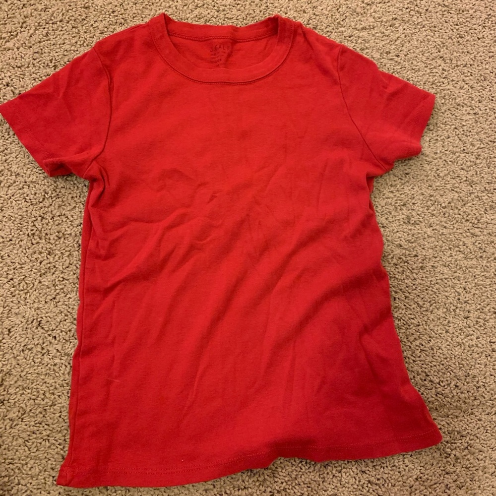 Brandy Melville Basic Red Tee